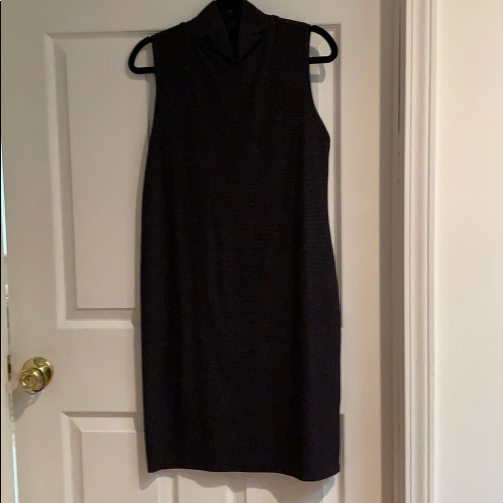 Tank turtle neck dress